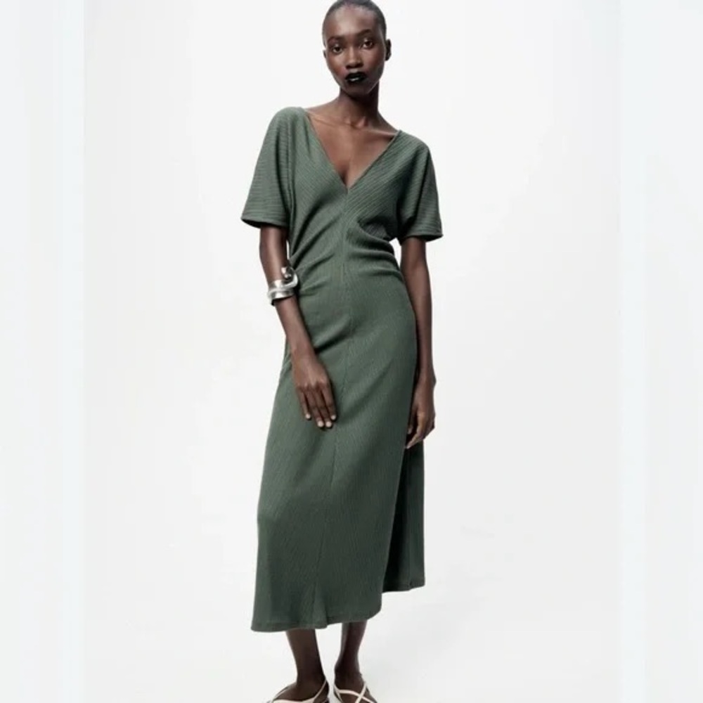 Zara Green Maxi Dress
